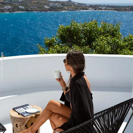 Psarou Black 빌라 Platys Gialos (Mykonos)